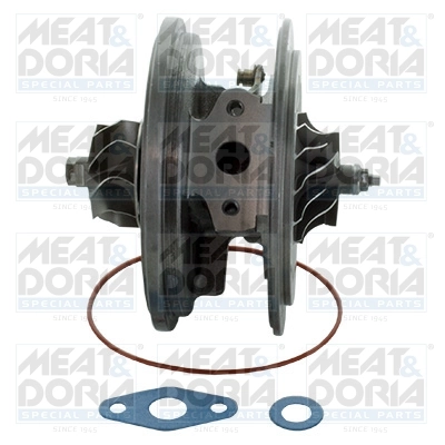 Core assembly, turbocharger